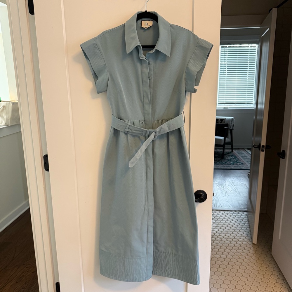 Tuckernuck Slate Blue Chloe Dress